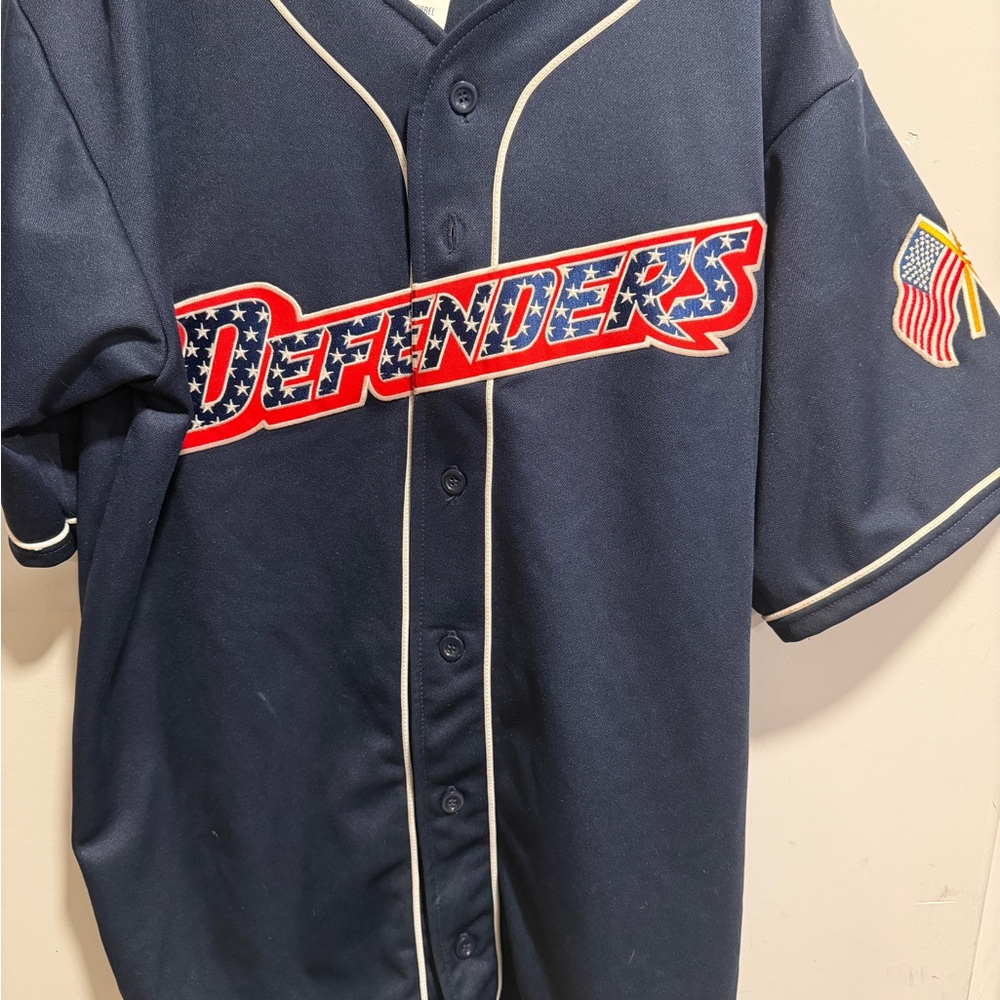 SOLD eBay Defenders Navy Blue Men's Shirt